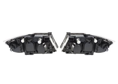 Rareelectrical - New Headlight Pair Compatible With Bmw 328Xi 335I 2007-2008 63-11-6-942-726 63-11-6-942-725