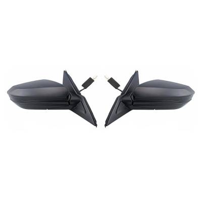 Rareelectrical - New Pair Door Mirrors Compatible With Honda Civic 2016 Non-Heated 76201Tbaa11zf Ho1321283