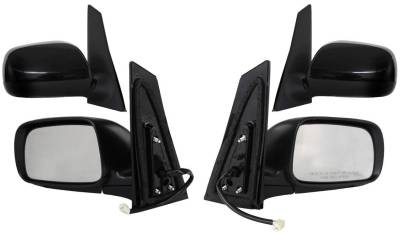 Rareelectrical - New Door Mirror Pair Compatible With Toyota 04-09 Prius Power W/ Heat Ty78er To1320229 Ty78el