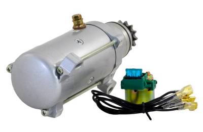 Rareelectrical - New Starter Motor Compatible With Solenoid 80-82 Honda Goldwing Gl1100 31200-463-008 Sm224