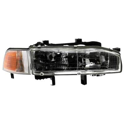 RAREELECTRICAL - New Right Headlight Compatible With Honda Accord Wagon 1992-1993 By Part Number 33100-Sm4-A04