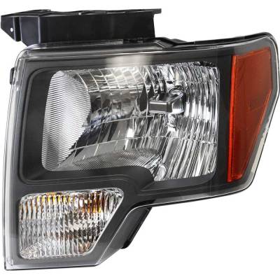 Rareelectrical - New Right Headlights Compatible With Ford F-150 4.6L 5.4L 6.2L 2010-2010 By Part Numbers Fo2503297
