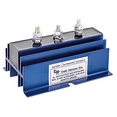 Rareelectrical - New 70 Amp Cole Hersee Isolator Compatible With Various Applications By Part Numbers 48070 48070Bx