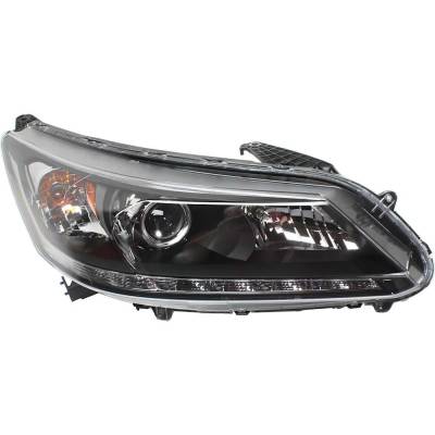 Rareelectrical - New Right Headlights Compatible With Honda Accord 3.5L 2014 2015 By Part Numbers Ho2503156c