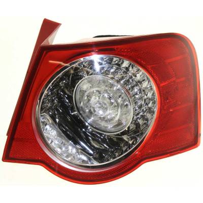 Rareelectrical - New Right Tail Lights Compatible With Volkswagen Passat 2.0L 3.6L 2006 2007 2008 2009 2010 By Part
