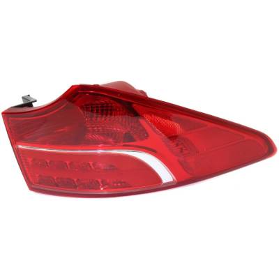 Rareelectrical - New Left Tail Lights Compatible With Hyundai Santa Fe Sport 2.0L 2.4L 2013 2014 2015 2016 By Part