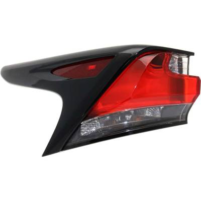 Rareelectrical - New Left Tail Lights Compatible With Lexus Nx200t Nx300h 2.0L 2.5L 2015 2016 2017 By Part Numbers