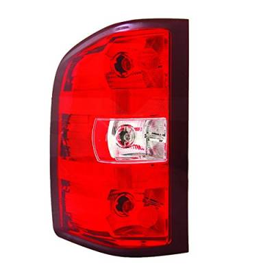 Rareelectrical - New Left Tail Light Compatible With Chevrolet Silverado 2500 3500 2011 1500 10-11 Gm2800249 20840271