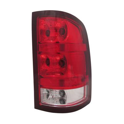 Rareelectrical - New Passenger Tail Light Compatible With Gmc Sierra 2500 3500 Hd 2007-14 25958485 Gm2801208