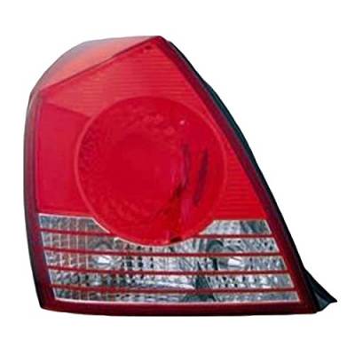 Rareelectrical - New Driver Side Tail Light Compatible With Hyundai Elantra Sedan 2004 2005 2006 Hy2800130