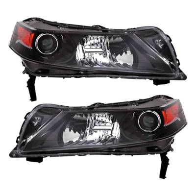 RAREELECTRICAL - New Pair Of Hid Headlight Compatible With Acura Tl 2012-2014 By Part Number 33101-Tk4-A11