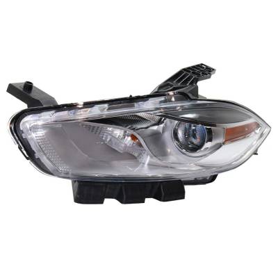 Rareelectrical - New Left Headlight Compatible With Dodge Dart Aero Sedan 4 Door 1.4L 2016 By Part Numbers Ch2518151