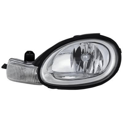 Rareelectrical - New Left Headlights Compatible With Dodge Plymouth Chrysler Neon 2.0L 2000 2001 2002 By Part Numbers