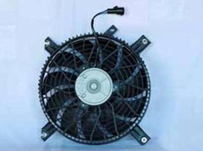 Rareelectrical - New Ac Condenser Fan Assembly Compatible With 2002-04 Chevrolet Tracker 91177005 Gm3113117