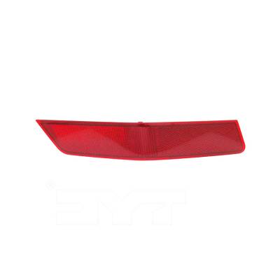 Rareelectrical - New Passenger Side Reflector Light Fits Nissan Rogue Sl 2017 2.5L 2.0L Ni1185105