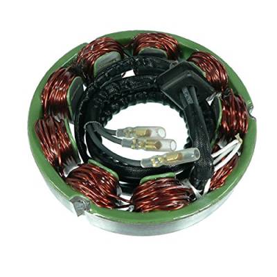 Rareelectrical - New Stator Compatible With Kawasaki Motorcycles Kz1000 Ltd 1977-1980 67-2505 672505 21076-023