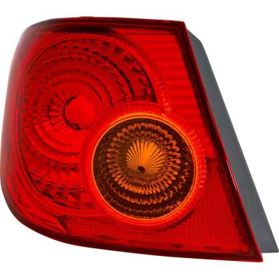 Rareelectrical - New Left Tail Lights Compatible With Toyota Corolla 1.8L 2003 2004 By Part Numbers To2818122
