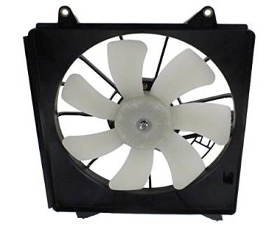 Rareelectrical - New Ac Condenser Fan Assembly Compatible With 2013 Honda Accord 3.5L V6 3471Cc 212 Cid 38611-Rl8-A01