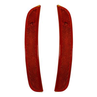 Rareelectrical - New Pair Turn Signal Lights Compatible With Dodge Charger 2015-2016 68214404Aa 68214405Aa Ch2551133