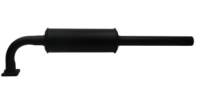 Rareelectrical - New Muffler Compatible With Yanmar Tractor Ym1702 Ym1702d Ym2220 Ym187 Ym195 72125013700Gv