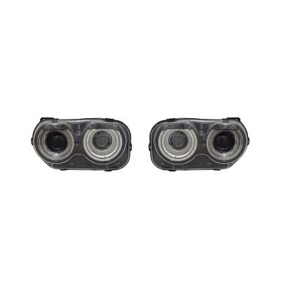 Rareelectrical - New Headlight Pair Fits Dodge Challenger 6.4L 3.6L 2015-16 68174064Af Ch2502267