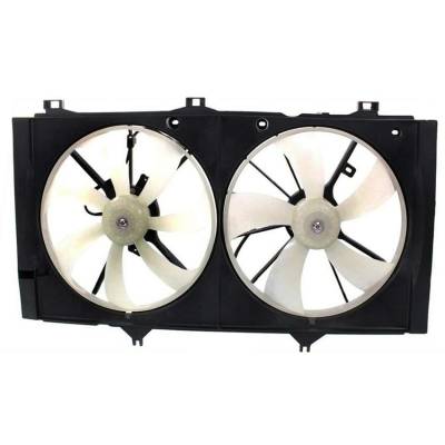 Rareelectrical - New Engine Cooling Fan Compatible With Toyota Camry 2.4L 2010-2011 By Part Number 16361-0H090