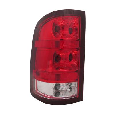 Rareelectrical - New Passenger Tail Light Compatible With Gmc Sierra 3500 Hd Wt 2011 2Nd Design 20840274 Gm2801250