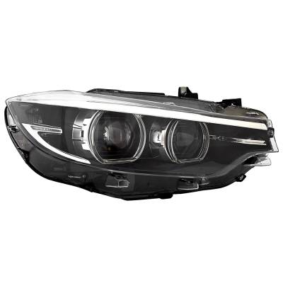 Rareelectrical - New Right Led Headlight Compatible With Bmw 430I 440I Xdrive M4 Base Convertible 2018 2019 2020 By