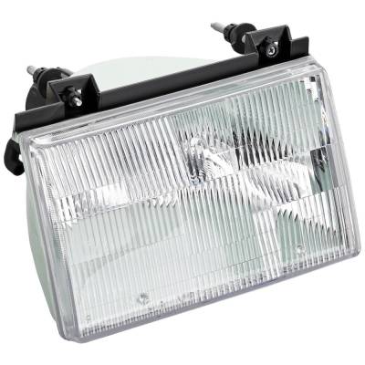 Rareelectrical - New Left Headlights Compatible With Ford Mercury Tempo Topaz 2.3L 3.0L 1992 1993 1994 By Part