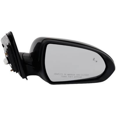 Rareelectrical - New Right Mirror Compatible With Hyundai Elantra 1.4L 1.6L 2.0L 2017-2017 By Part Numbers Hy1321254