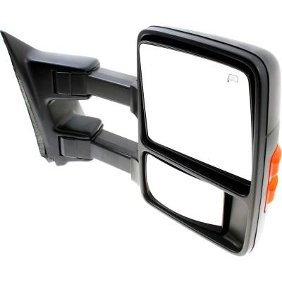 Rareelectrical - New Right Mirror Compatible With Ford F-250 Super Duty F-350 Super Duty F-450 Super Duty F-550 Super