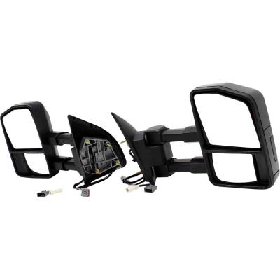 Rareelectrical - New Left Mirror Compatible With Ford F-350 Super Duty F-250 Super Duty F-550 Super Duty F-450 Super