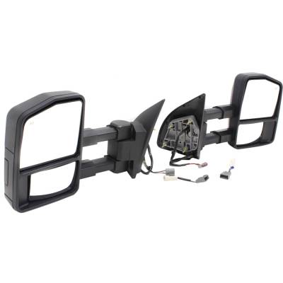 Rareelectrical - New Left Mirror Compatible With Ford F-250 Super Duty F-350 Super Duty F-450 Super Duty F-550 Super