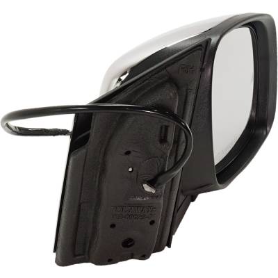 Rareelectrical - New Right Mirror Compatible With Dodge Chrysler Grand Caravan Town & Country 2009-2015 By Part