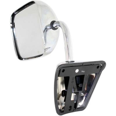 Rareelectrical - New Left Mirror Compatible With Dodge W250 Ramcharger D100 D250 W100 D350 W150 W350 D150 1988-1992