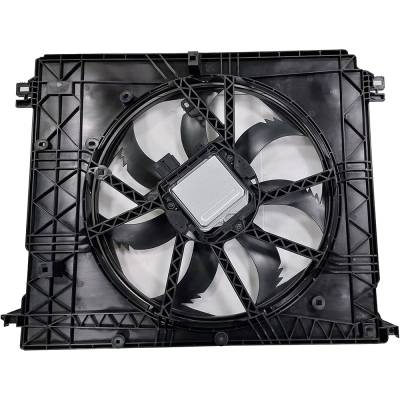 Rareelectrical - New Dual Radiator And Condenser Fan Compatible With Toyota Highlander Hybrid Bronze Edition Le