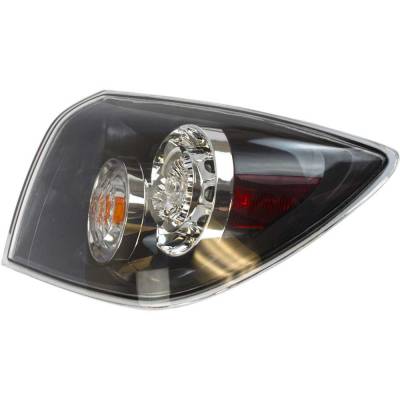 Rareelectrical - New Right Tail Lights Compatible With Mazda 3 2.3L 2005 2006 2007 2008 2009 By Part Numbers