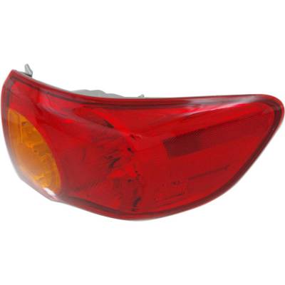 Rareelectrical - New Right Tail Lights Compatible With Toyota Corolla 1.8L 2.4L 2009 2010 By Part Numbers To2805113