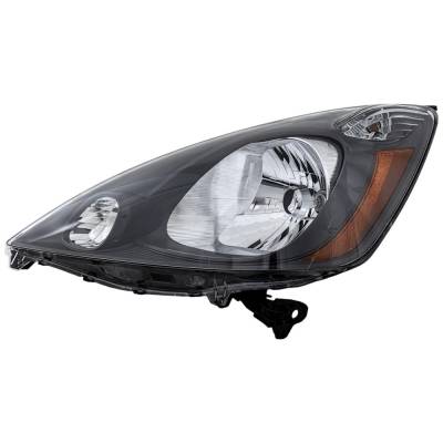 Rareelectrical - New Left Headlights Compatible With Honda Fit 1.5L 2009 2010 2011 2012 2013 2014 By Part Numbers