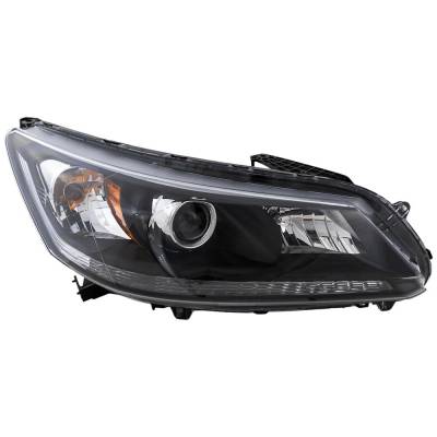 Rareelectrical - New Right Headlights Compatible With Honda Accord 2.4L 2013 2014 2015 By Part Numbers Ho2503151c
