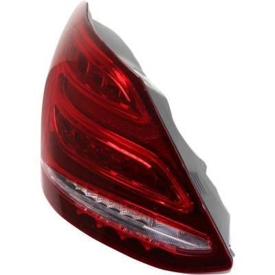 Rareelectrical - New Left Tail Lights Compatible With Mercedes-Benz C300 C400 C63 Amg S C63 Amg C350e C450 Amg C43