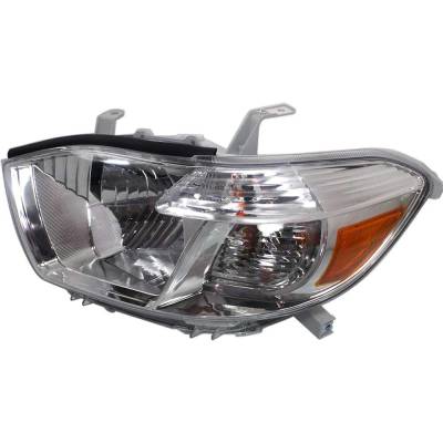 Rareelectrical - New Left Headlights Compatible With Toyota Highlander 2.7L 3.5L 2010-2010 By Part Numbers To2502201