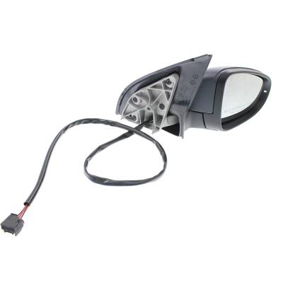 Rareelectrical - New Right Mirror Compatible With Volkswagen Gti Golf 1.4L 2.0L 2.5L 2010-2013 By Part Numbers