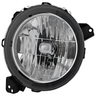 Rareelectrical - New Left Headlights Compatible With Jeep Wrangler Gladiator 2018 2019 2020 2021 2022 2023 2024 By