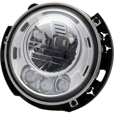 Rareelectrical - New Left Headlights Compatible With Jeep Wrangler Wrangler Jk 3.6L 2017 2018 By Part Numbers