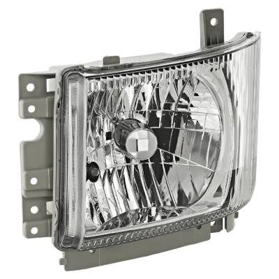 Rareelectrical - New Left Headlights Compatible With Gmc Isuzu W3500 Forward W5500hd Forward W4500 Forward W5500