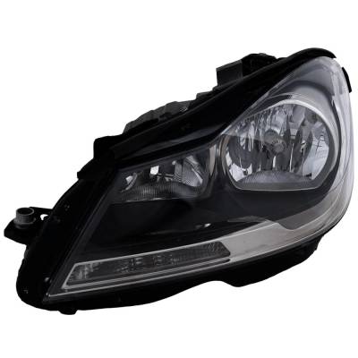 Rareelectrical - New Left Headlights Compatible With Mercedes-Benz C63 Amg C250 C350 1.8L 3.5L 6.3L 2012 2013 2014