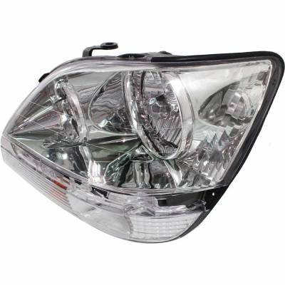 Rareelectrical - New Left Headlights Compatible With Lexus Rx300 3.0L 1999 2000 2001 2002 2003 By Part Numbers