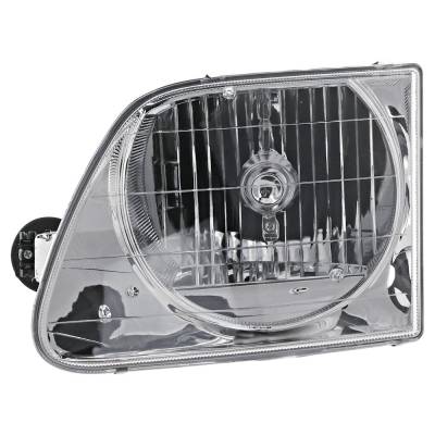 Rareelectrical - New Left Headlights Compatible With Ford F-250 F-150 F-150 Lightning F-150 Heritage 4.2L 4.6L 5.4L
