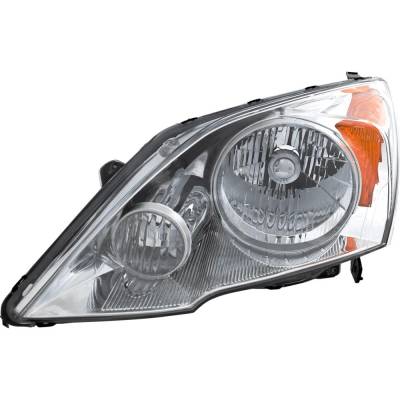 Rareelectrical - New Left Headlights Compatible With Honda Cr-V 2.4L 2007 2008 2009 2010 2011 By Part Numbers